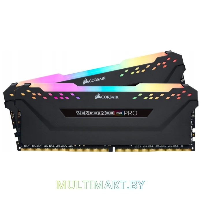 Оперативная память Corsair Vengeance RGB PRO SL 2x8GB DDR4 PC4-17000 (CMH16GX4M2E3200C16)